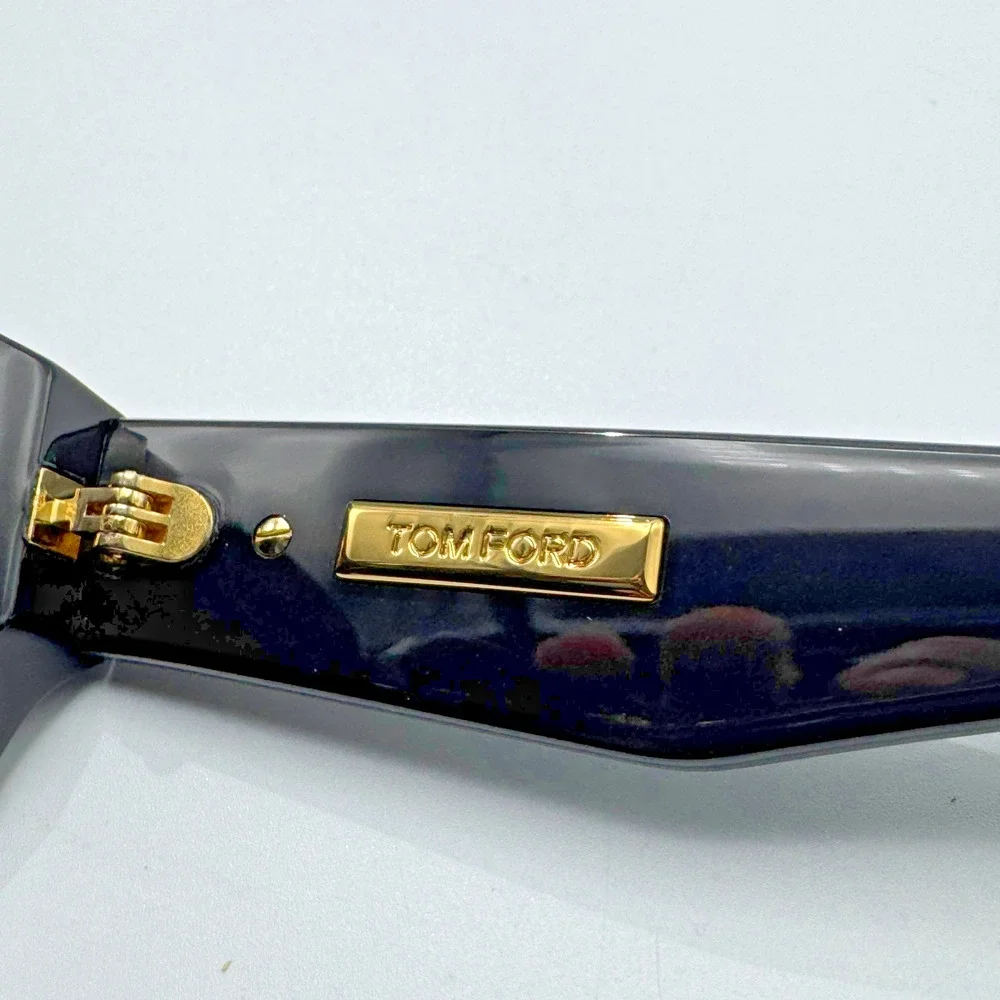 Tom Ford Sunglasses Icon TF1329-F 01B Black Butterfly Gray Gradient Asian Fit
